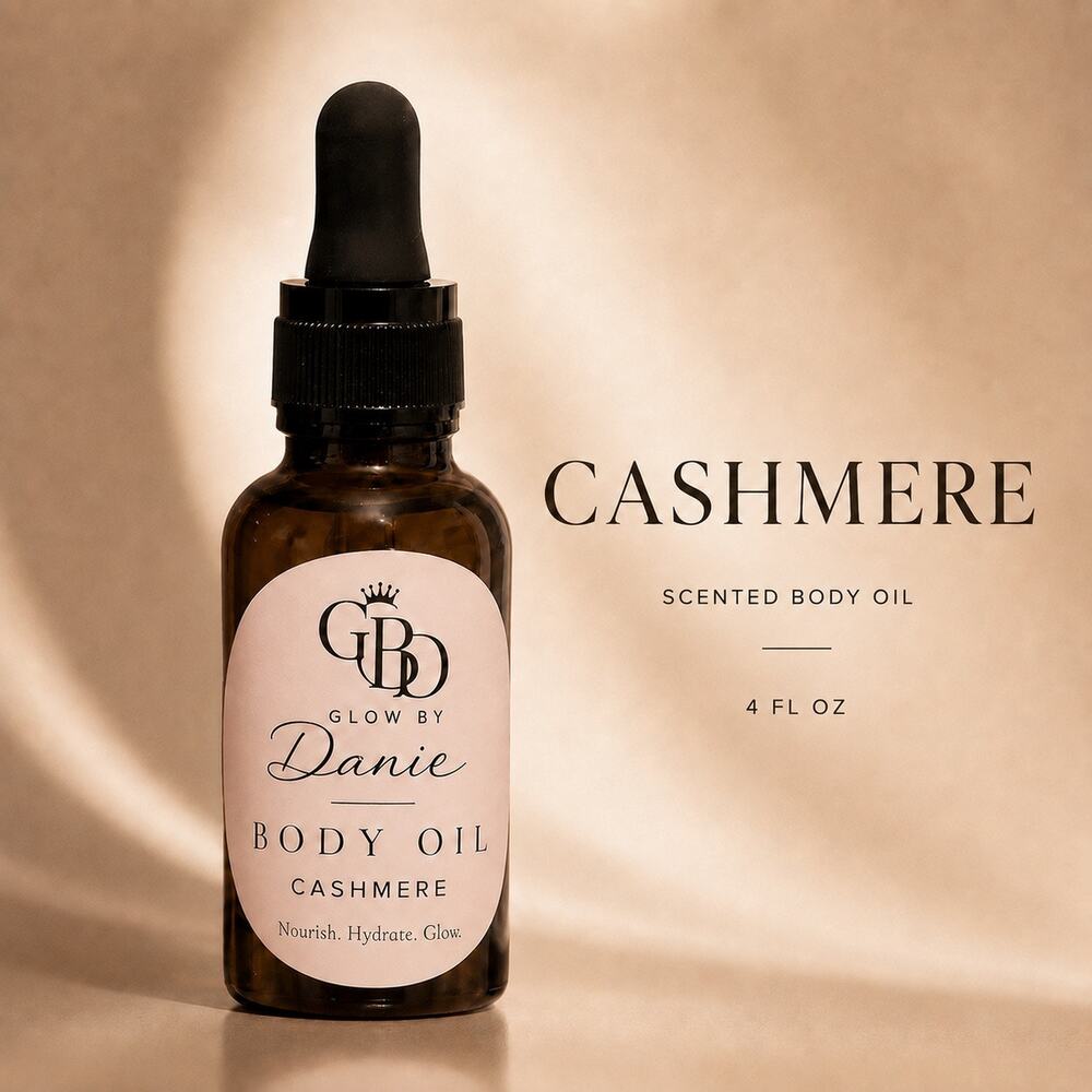 Glow By Danie Cashmere Scented Body Oil – 1 FL OZ